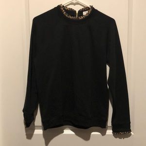 Jcrew Factory leopard sweater